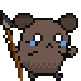 ヤリネズミ被弾（没）